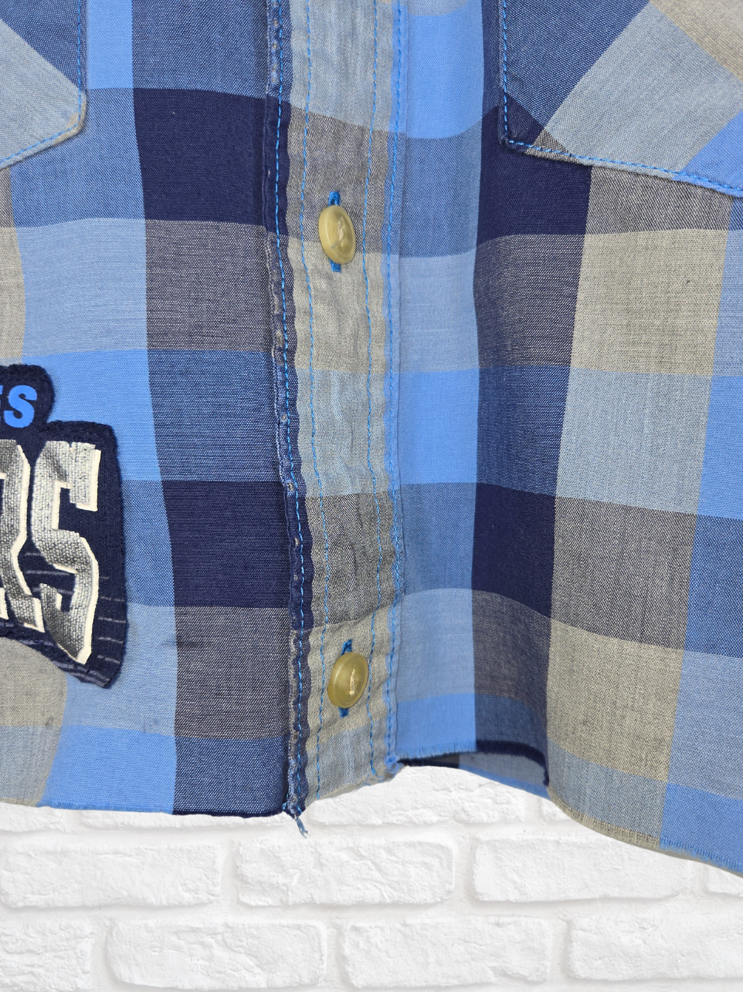 Los Angeles Chargers Crop Flannel