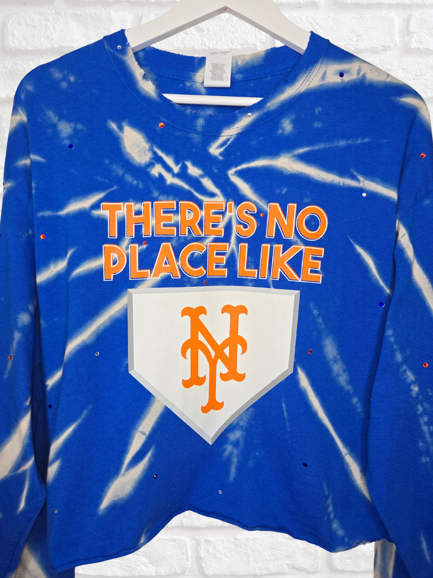 New York Mets Crop Tee