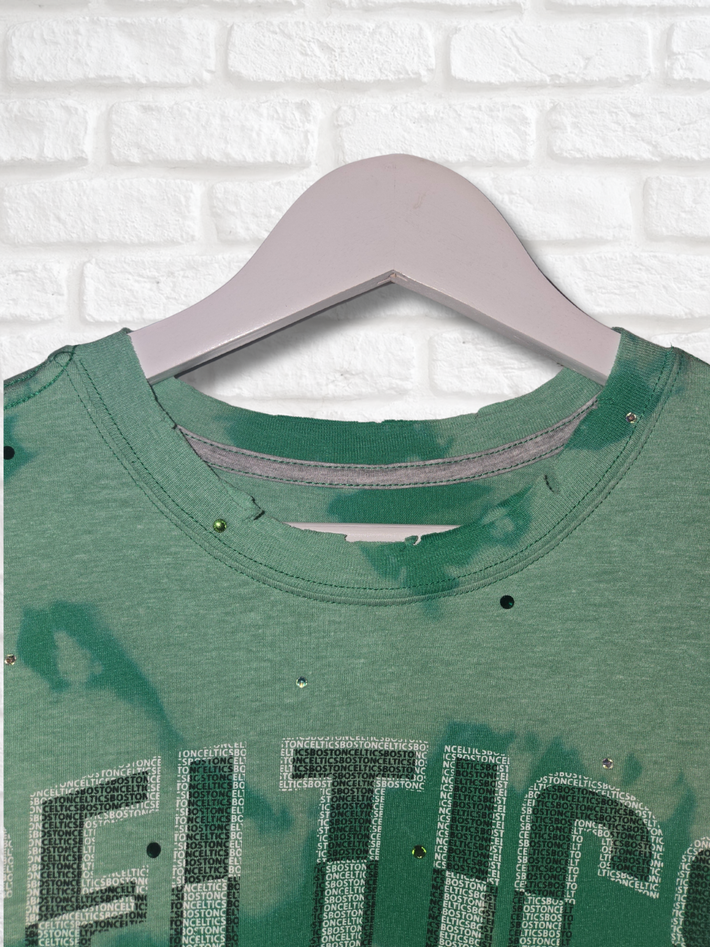 Boston Celtics Crop Tee
