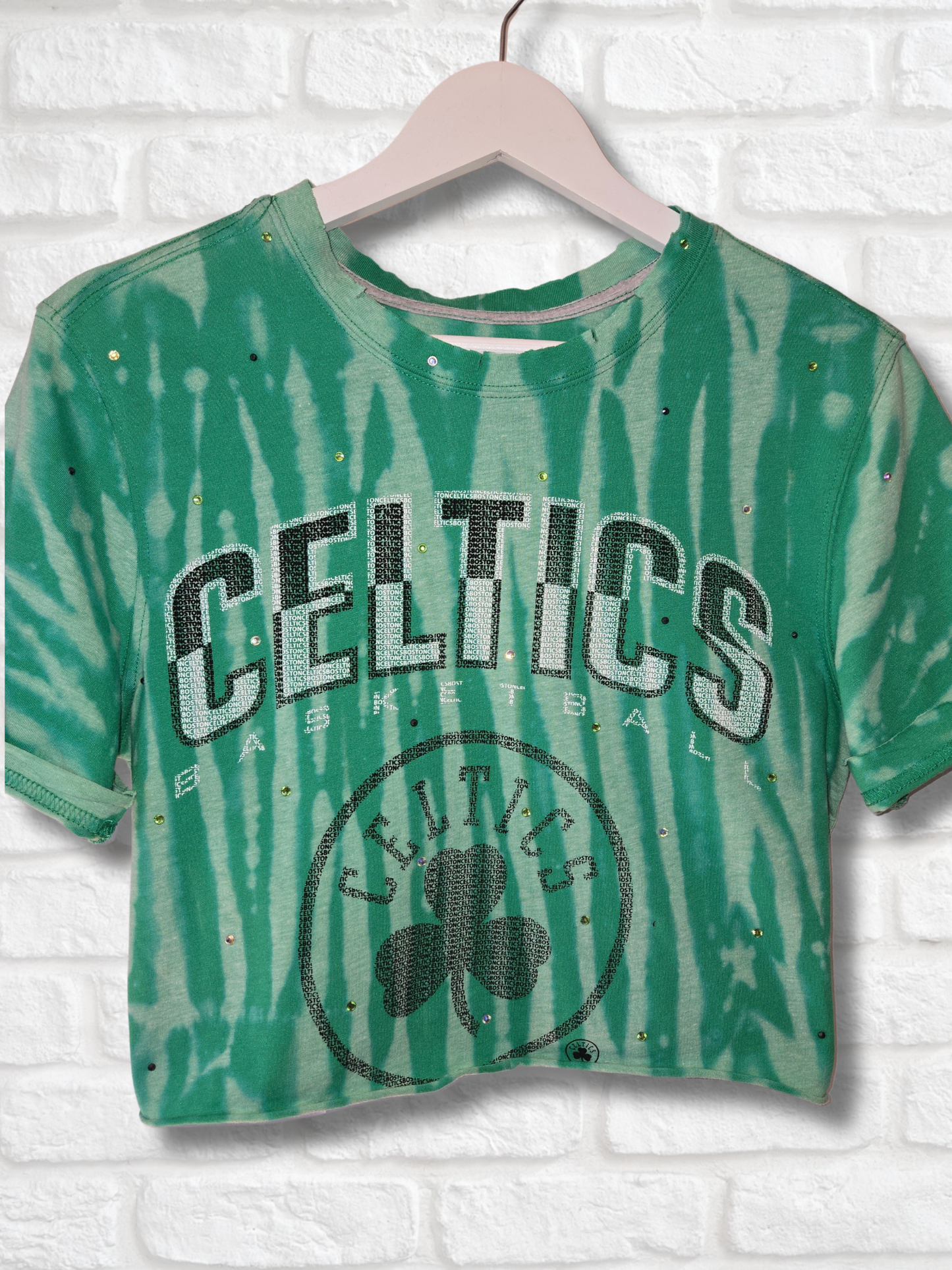 Boston Celtics Crop Tee