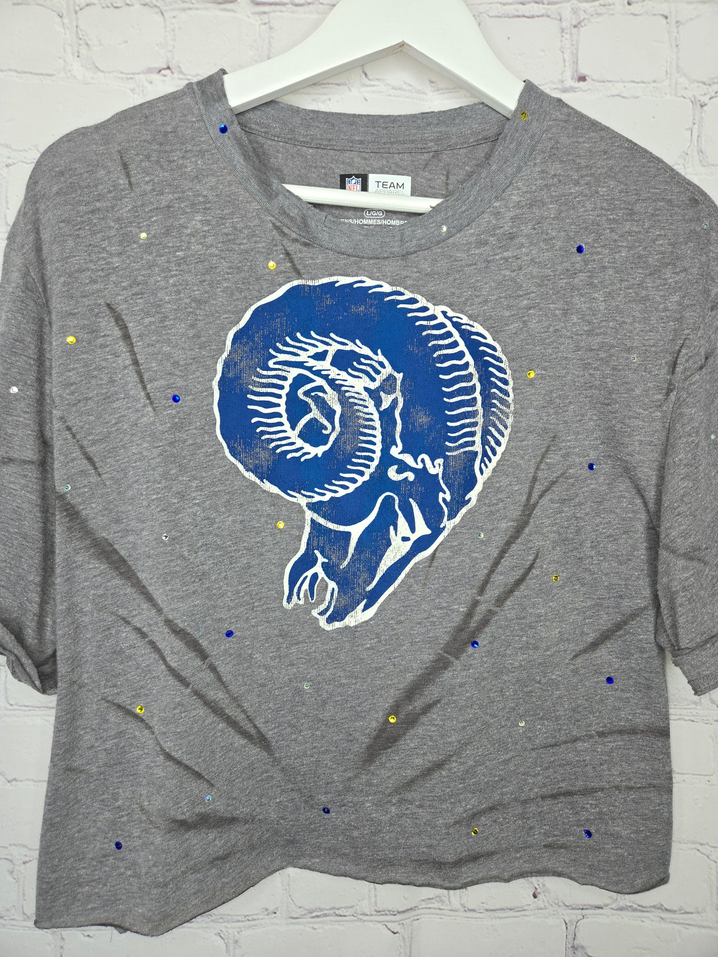 Los Angeles Rams Crop Tee