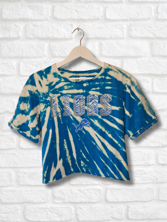 Detroit Lions Crop Tee