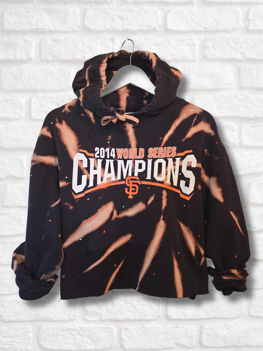 San Francisco Giants Crop Hoodie