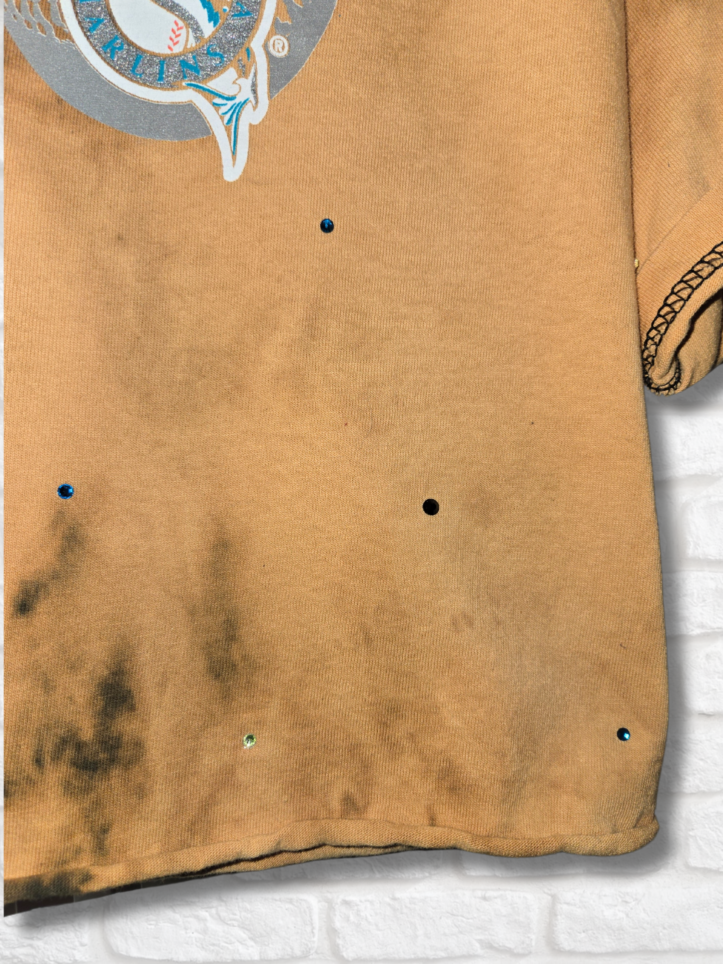 Miami Marlins Crop Tee