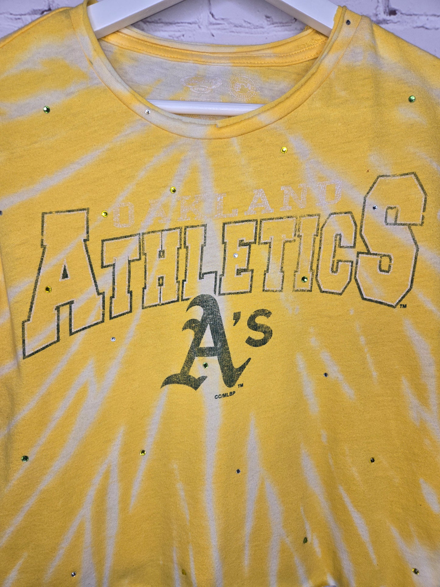 Oakland Athletics Crop Tee