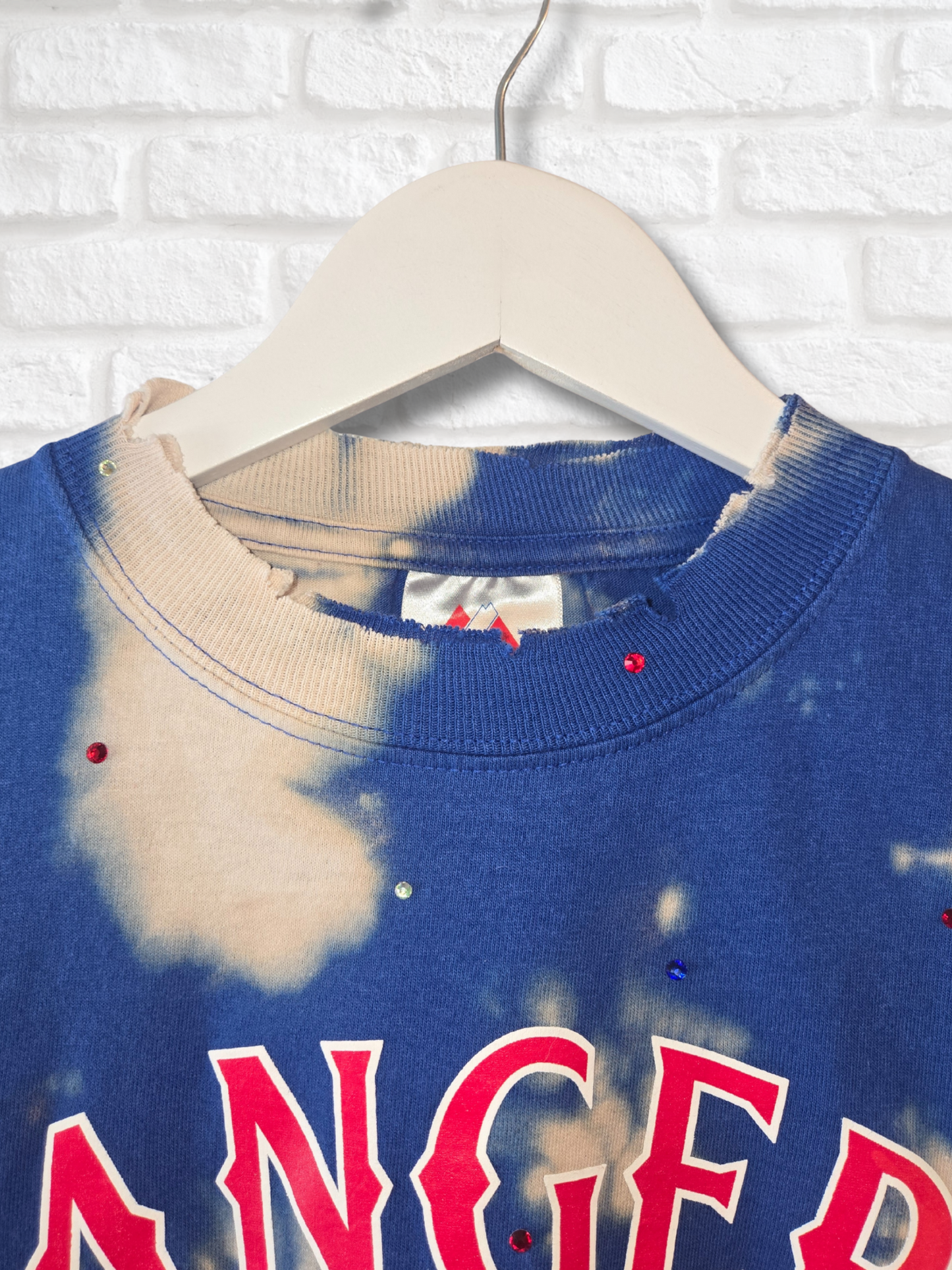 Texas Rangers Crop Top