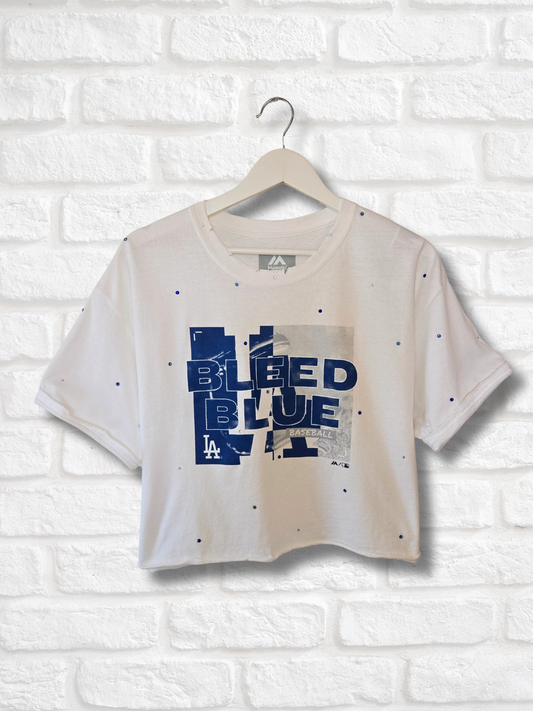 Los Angeles Dodgers Crop Top