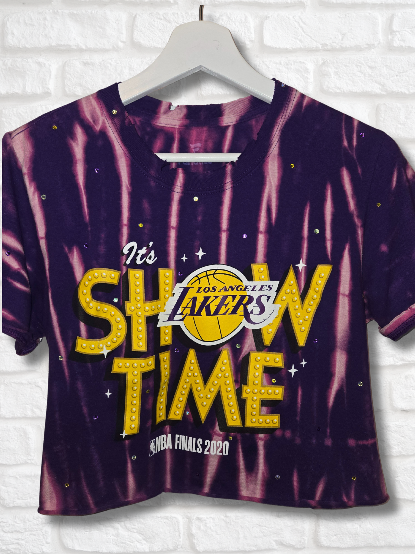 Los Angeles Lakers Crop Tee