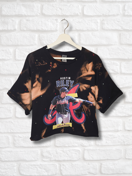 Atlanta Braves Crop Tee