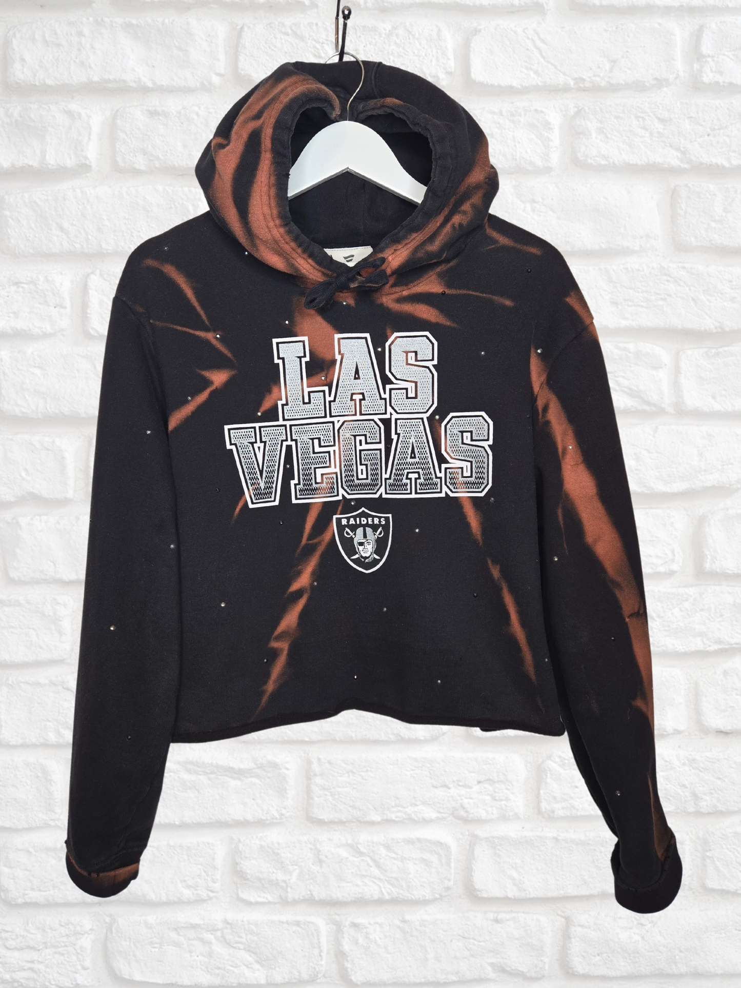 Las Vegas Raiders Crop Hoodie