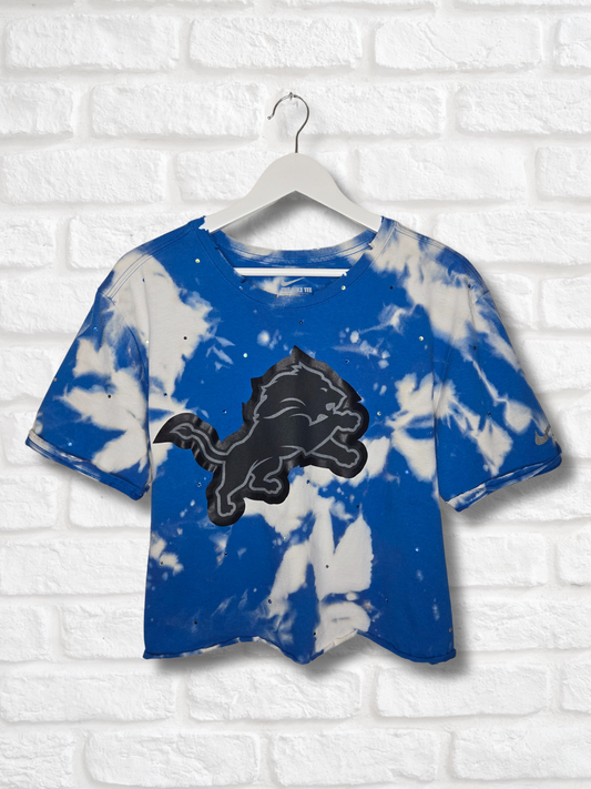 Detroit Lions Crop Tee