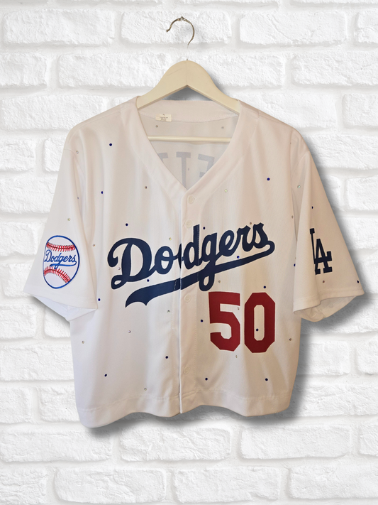 Los Angeles Dodgers Crop Jersey