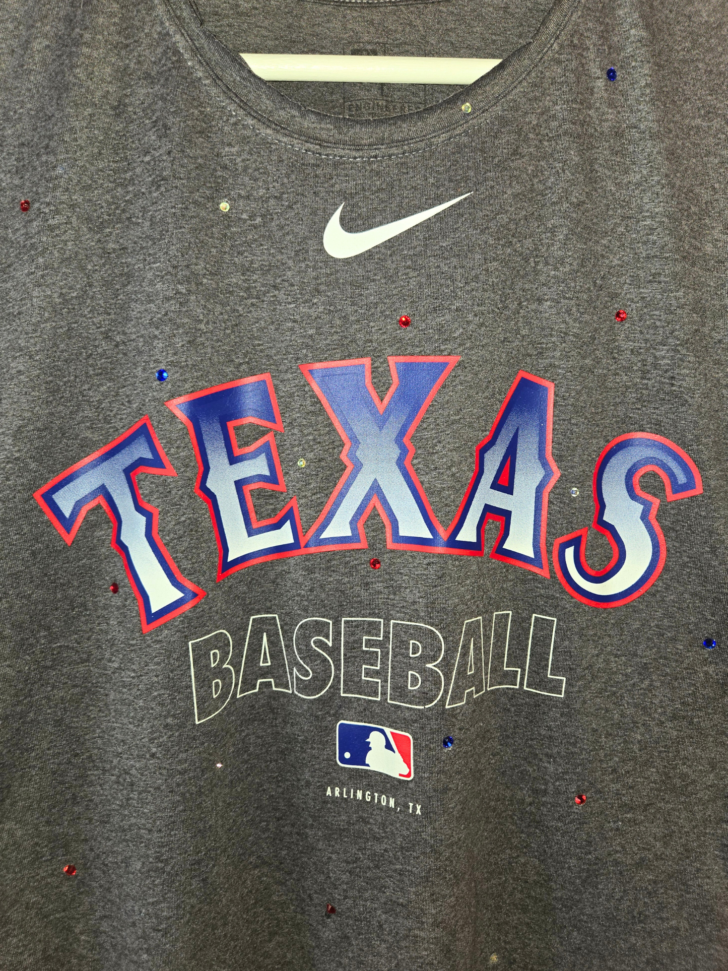 Texas Rangers Crop Top