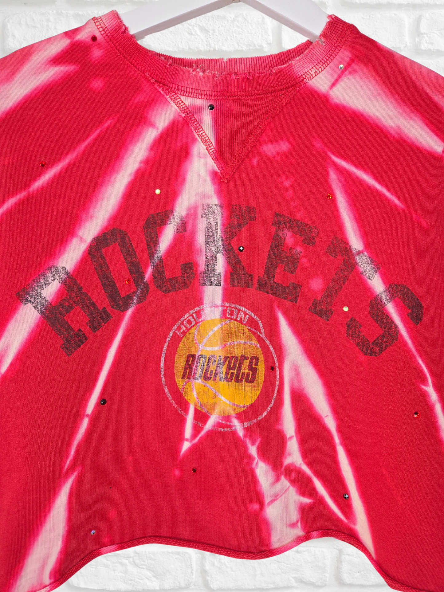 Houston Rockets Crop Sweatshirt