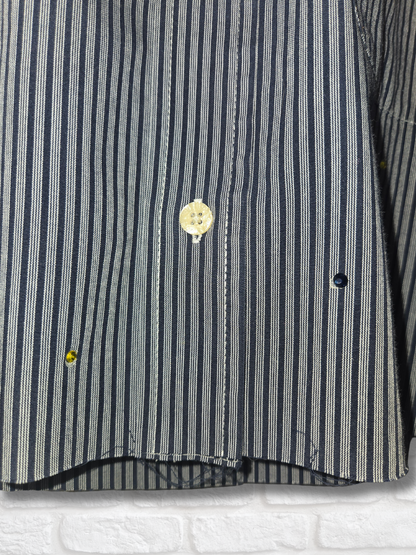 Indiana Pacers Crop Flannel