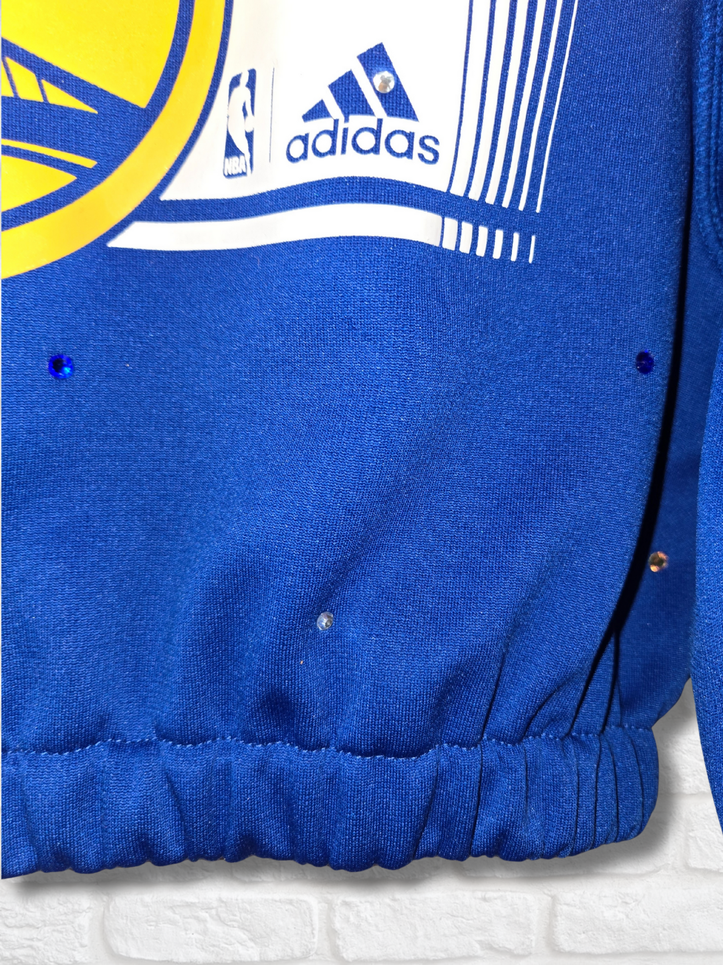 Golden State Warriors Crop Hoodie