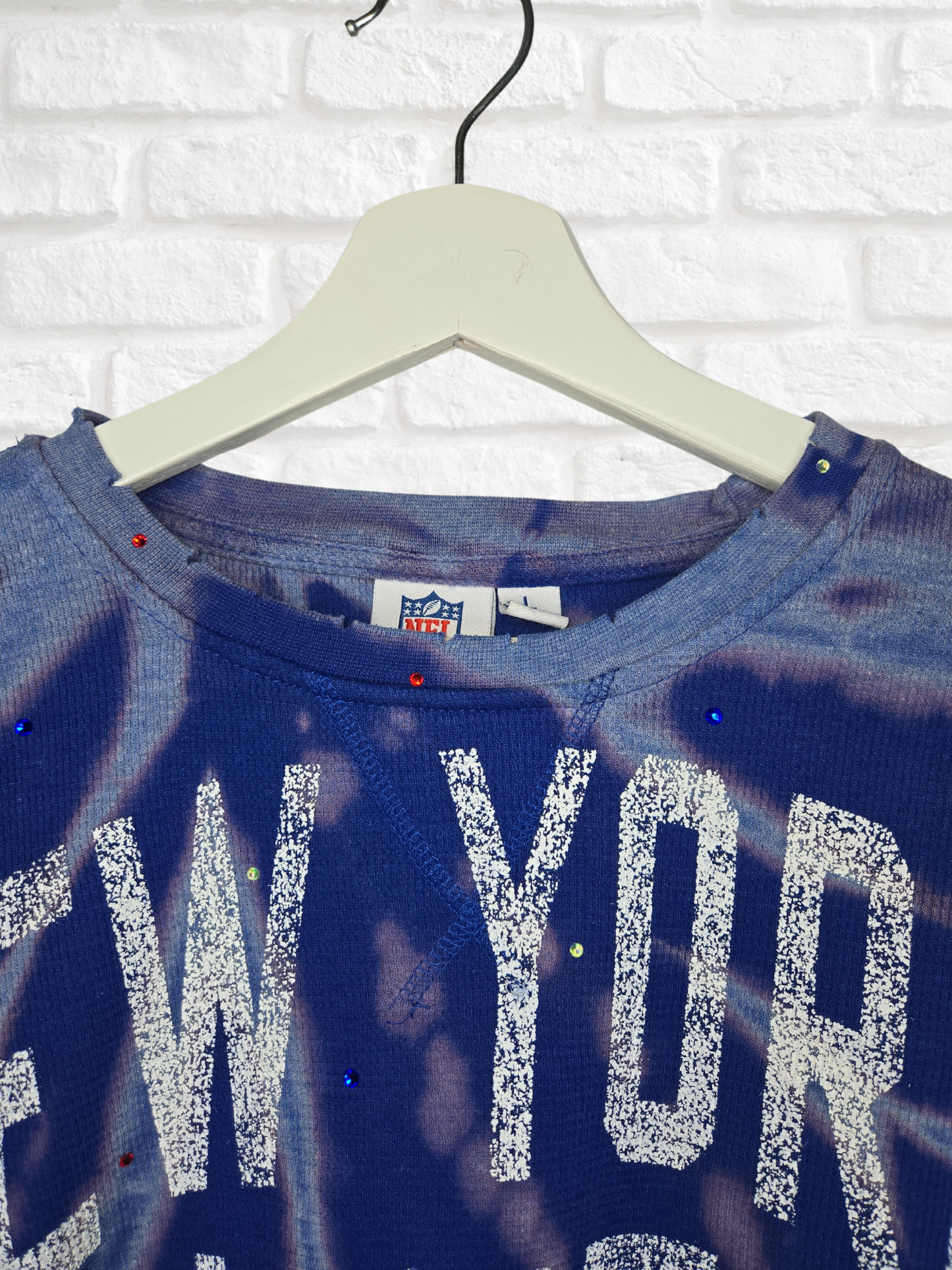 New York Giants Crop Tee