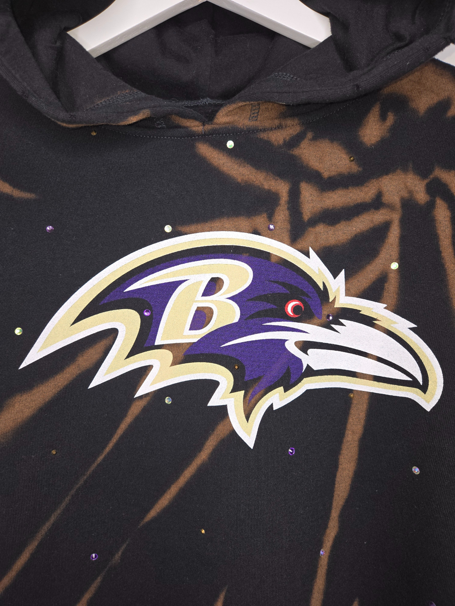 Baltimore Ravens Crop Hoodie