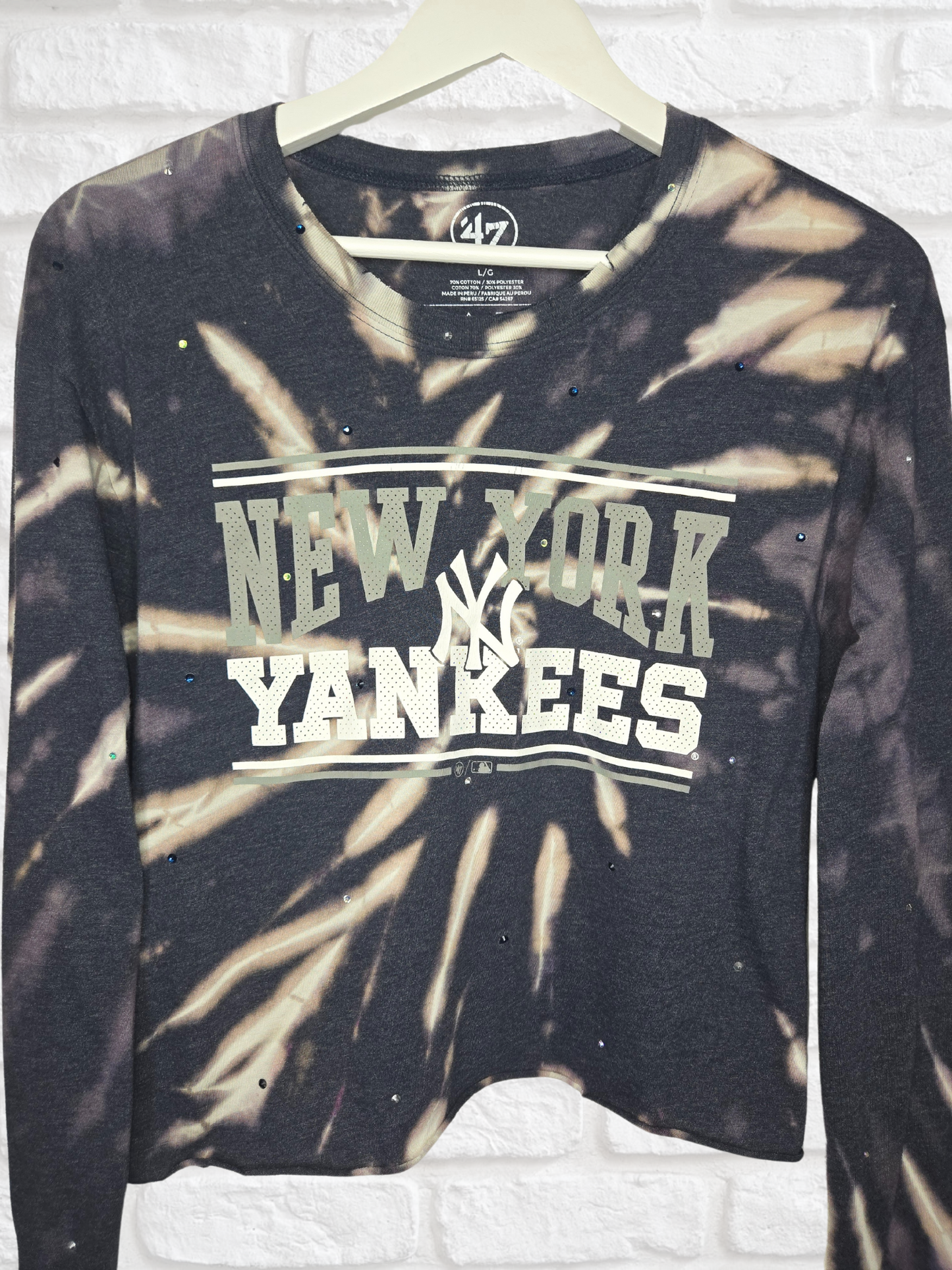 New York Yankees Crop Tee