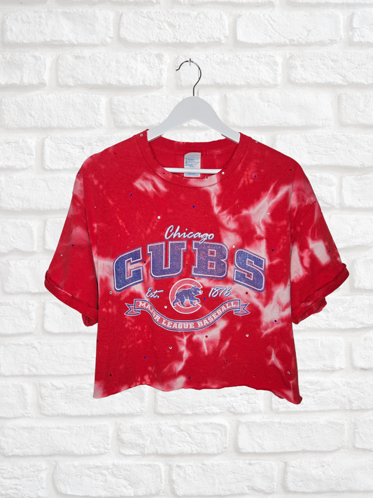 Chicago Cubs Crop Tee