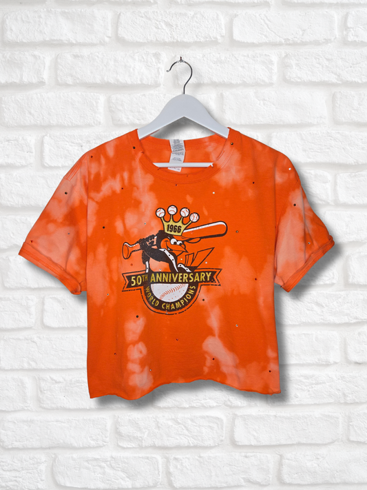 Baltimore Orioles Crop Tee