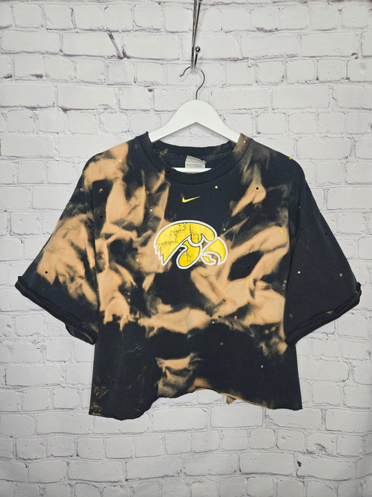 Iowa Hawkeyes Crop Tee