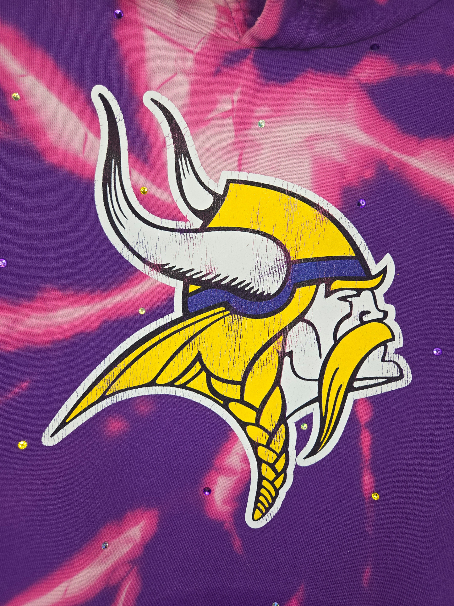 Minnesota Vikings Crop Hoodie