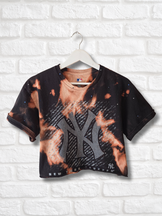 New York Yankees Crop Top