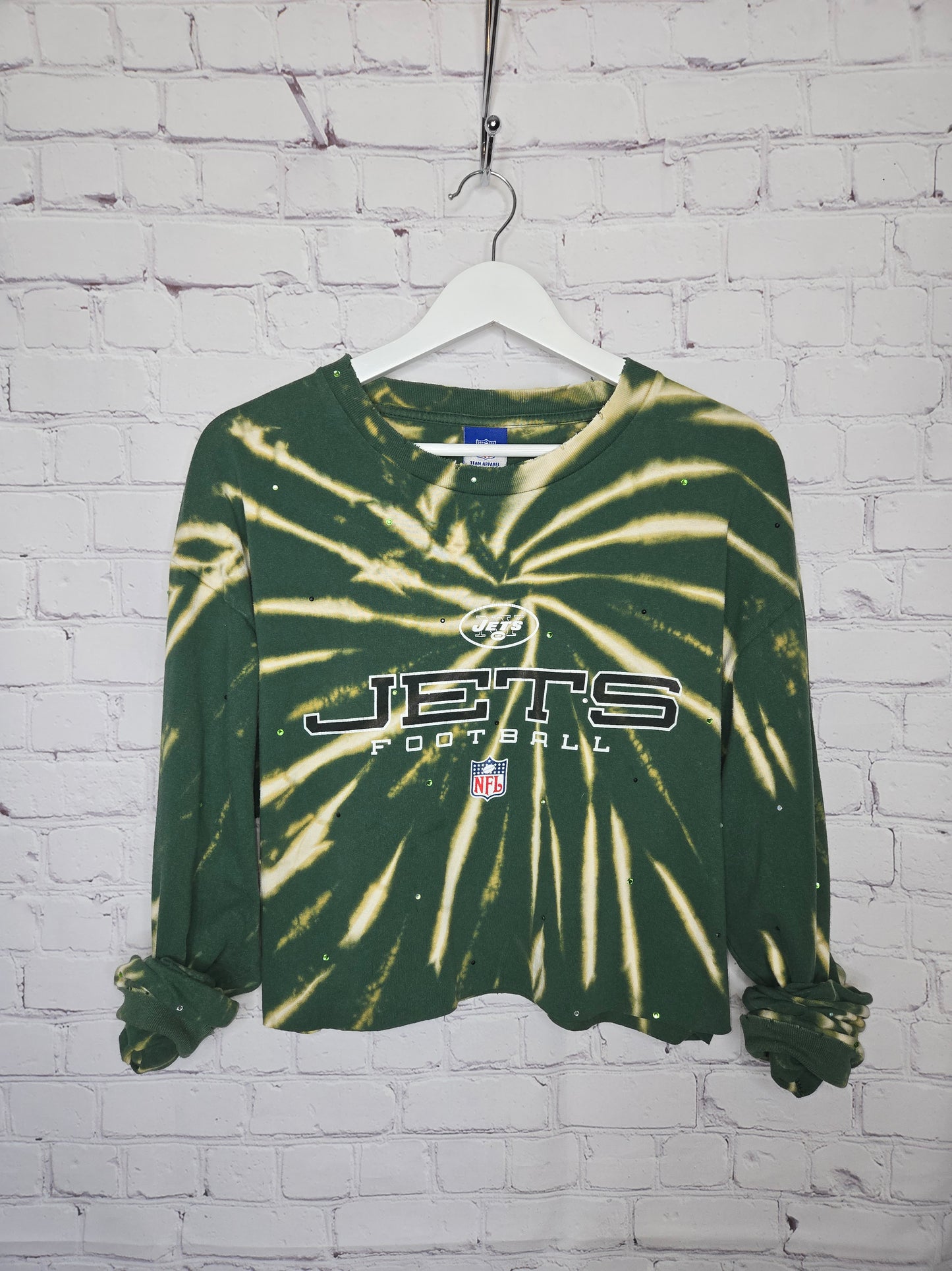 New York Jets Crop Tee