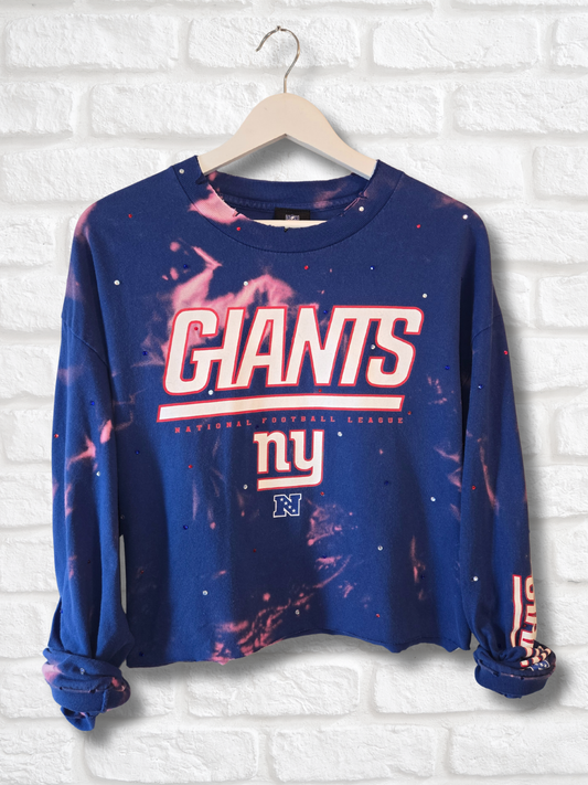 New York Giants Crop Top