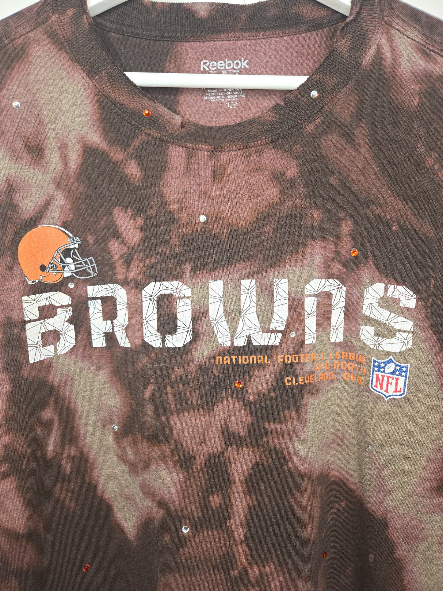 Cleveland Browns Crop Tee