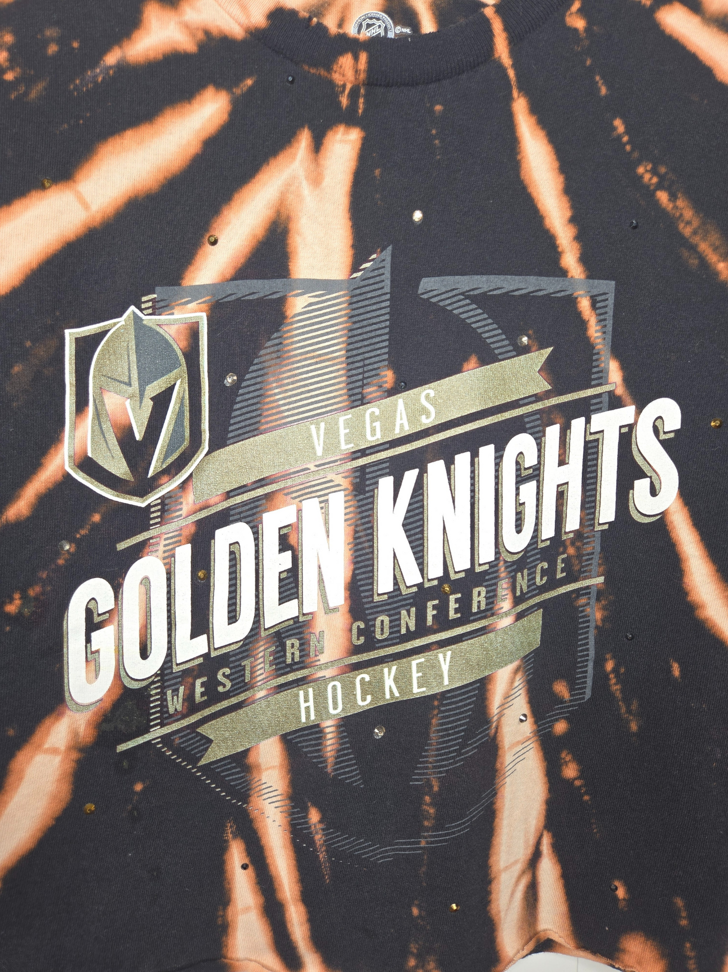 Vegas Golden Knights Crop Tee