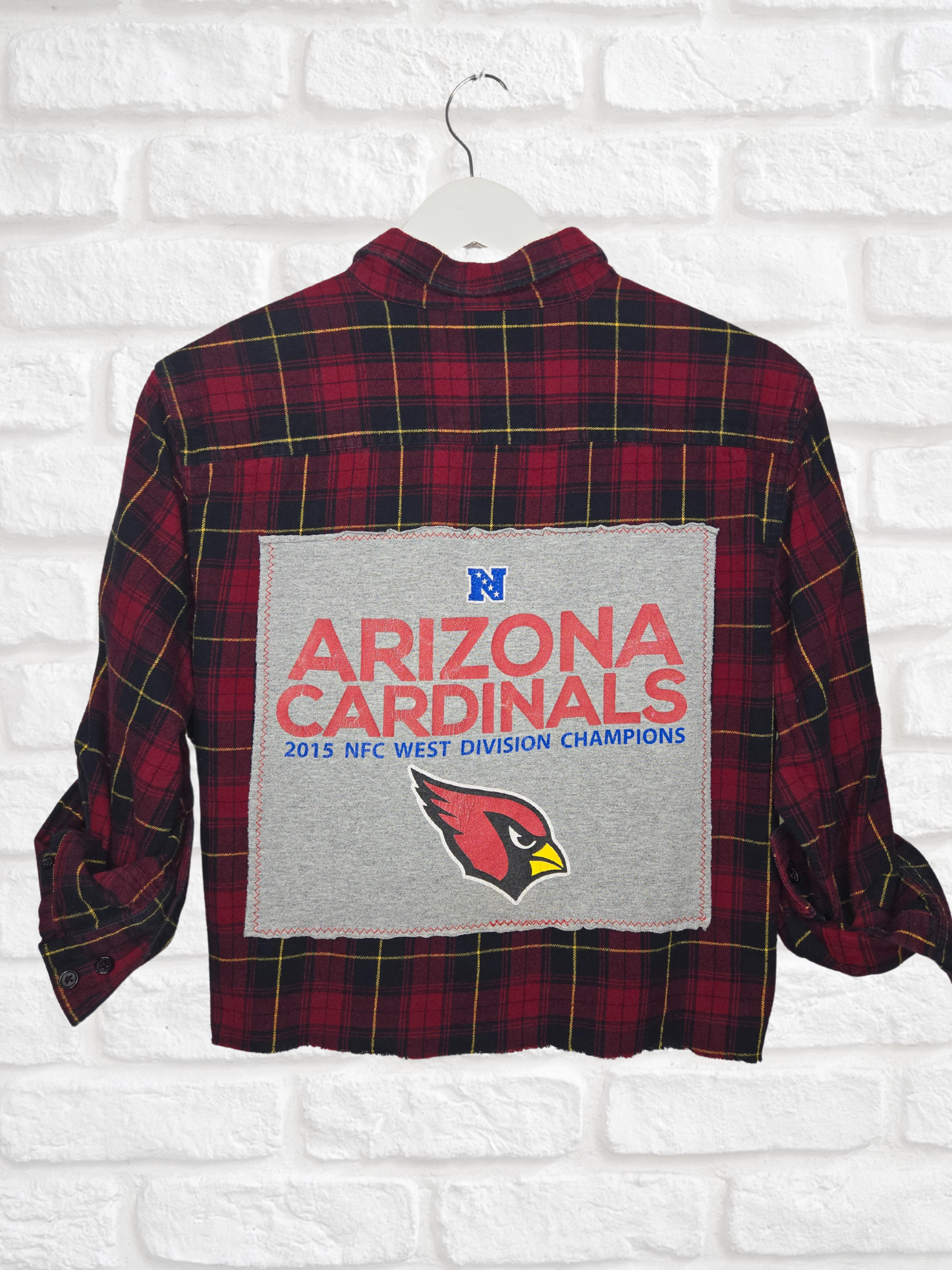 Arizona Cardinals Crop Flannel