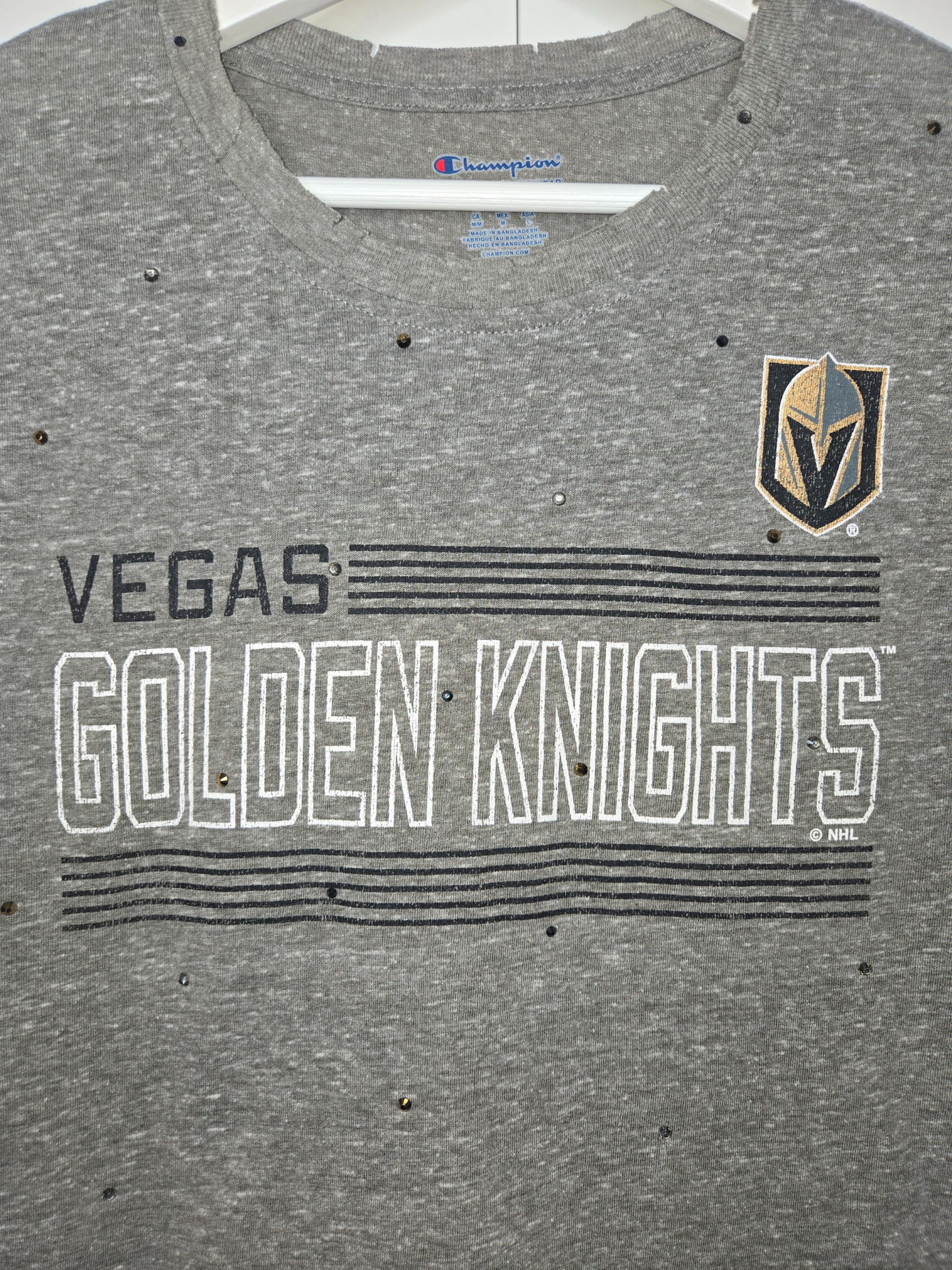 Vegas Golden Knights Crop Tee