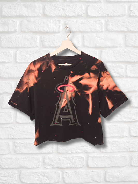 Los Angeles Angels Crop Tee
