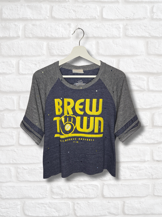 Milwaukee Brewers Crop Tee