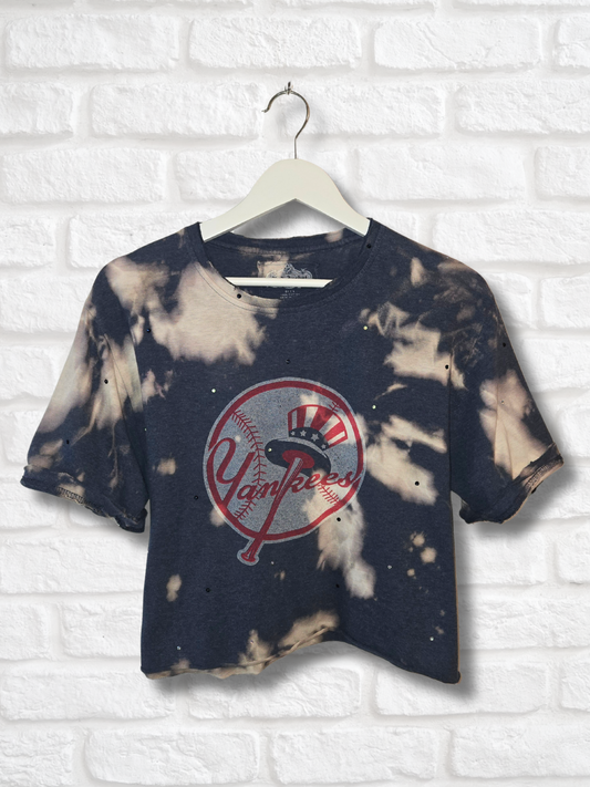 New York Yankees Crop Top