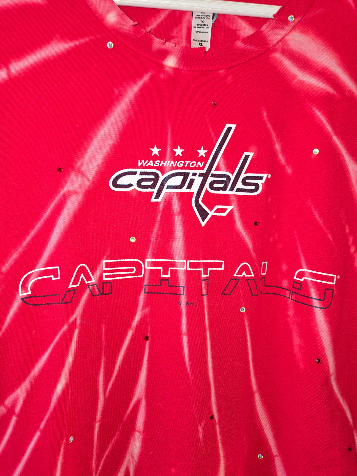 Washington Capitals Crop Top