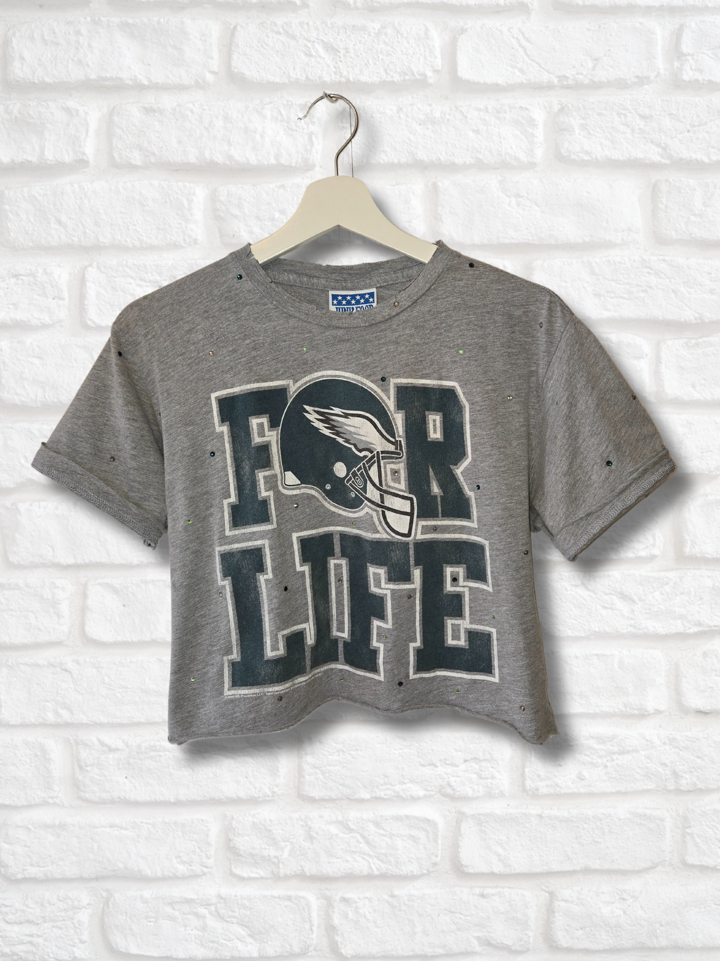 Philadelphia Eagles Crop Tee