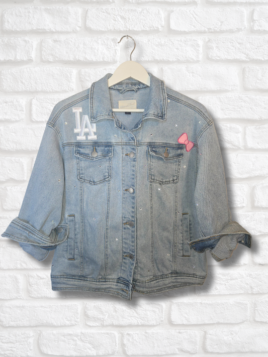 Los Angeles Dodgers HK  Denim Jacket