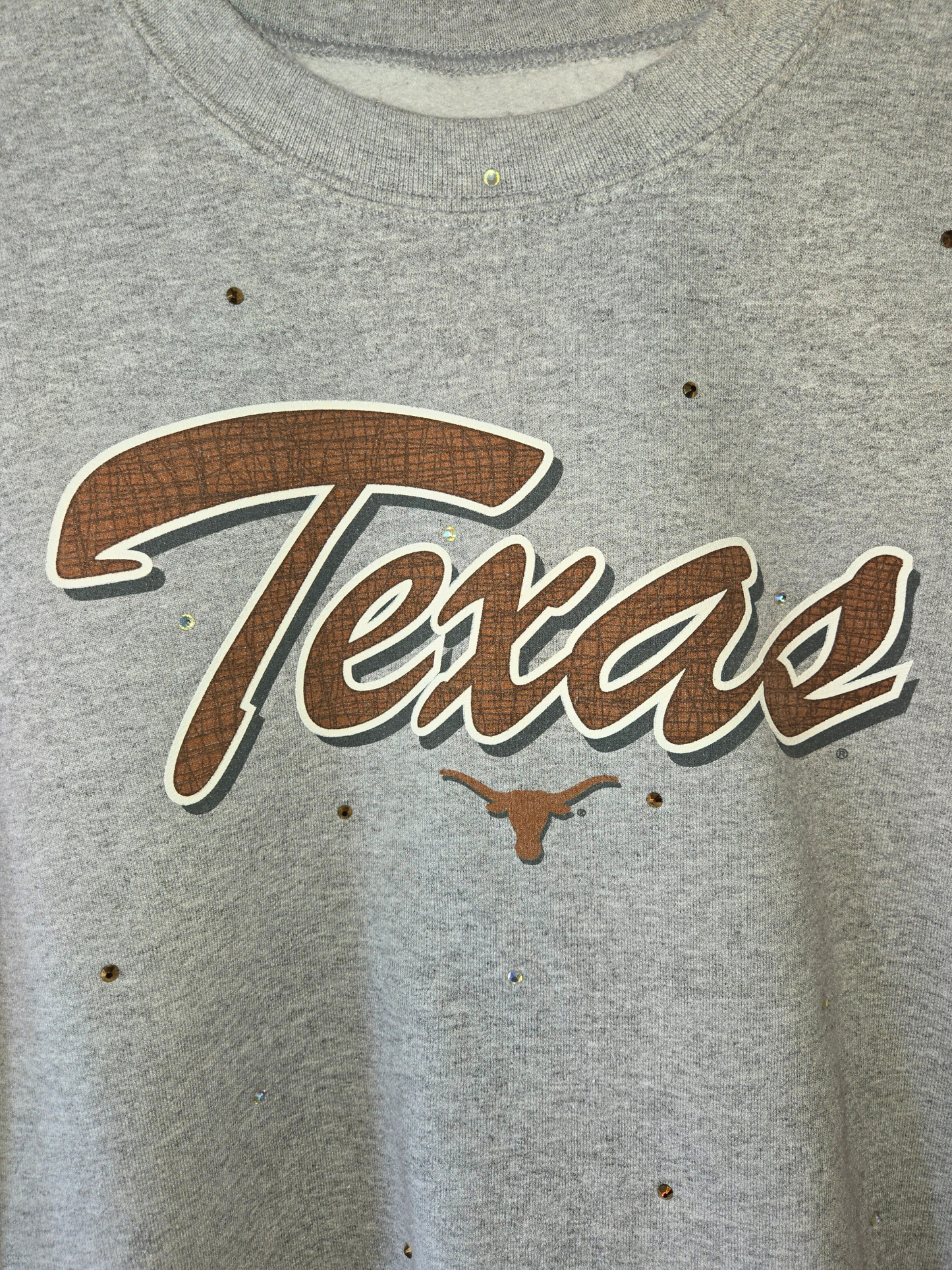 Texas Longhorns Crop Sweatshirt