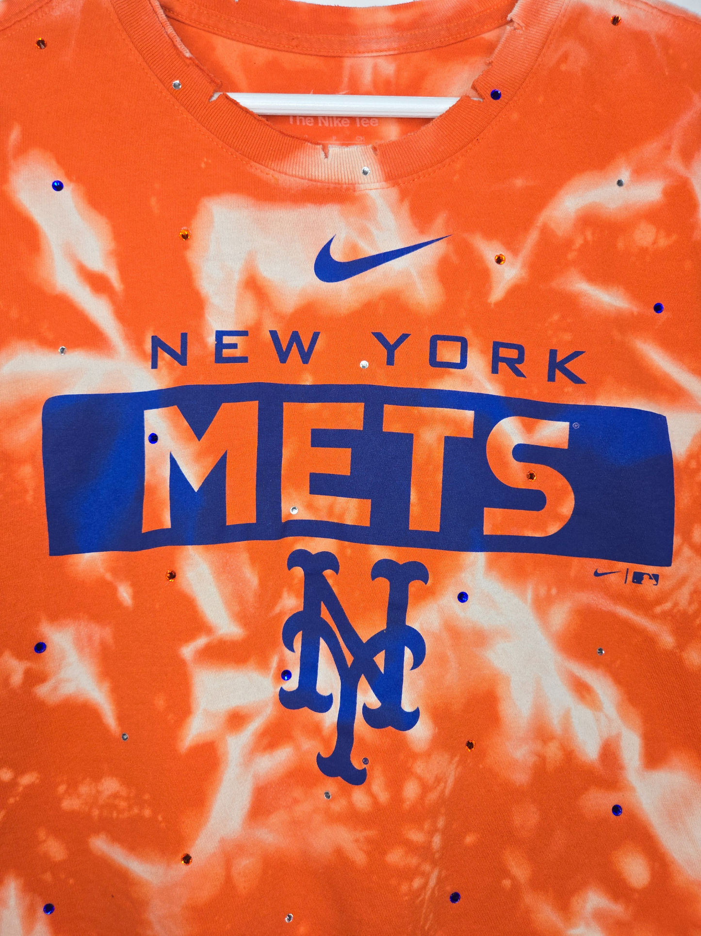 New York Mets Crop Tee