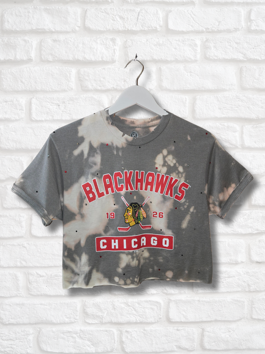 Chicago Blackhawks Crop Tee