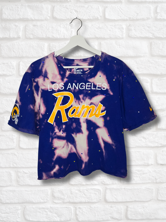 Los Angeles Rams Crop Tee