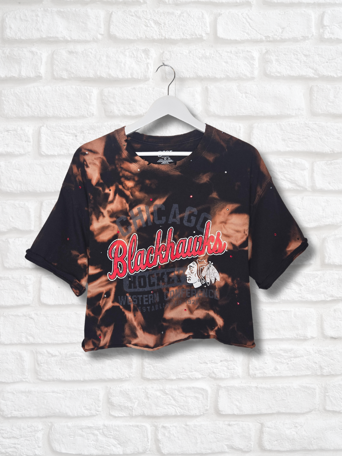 Chicago Blackhawks Crop Tee