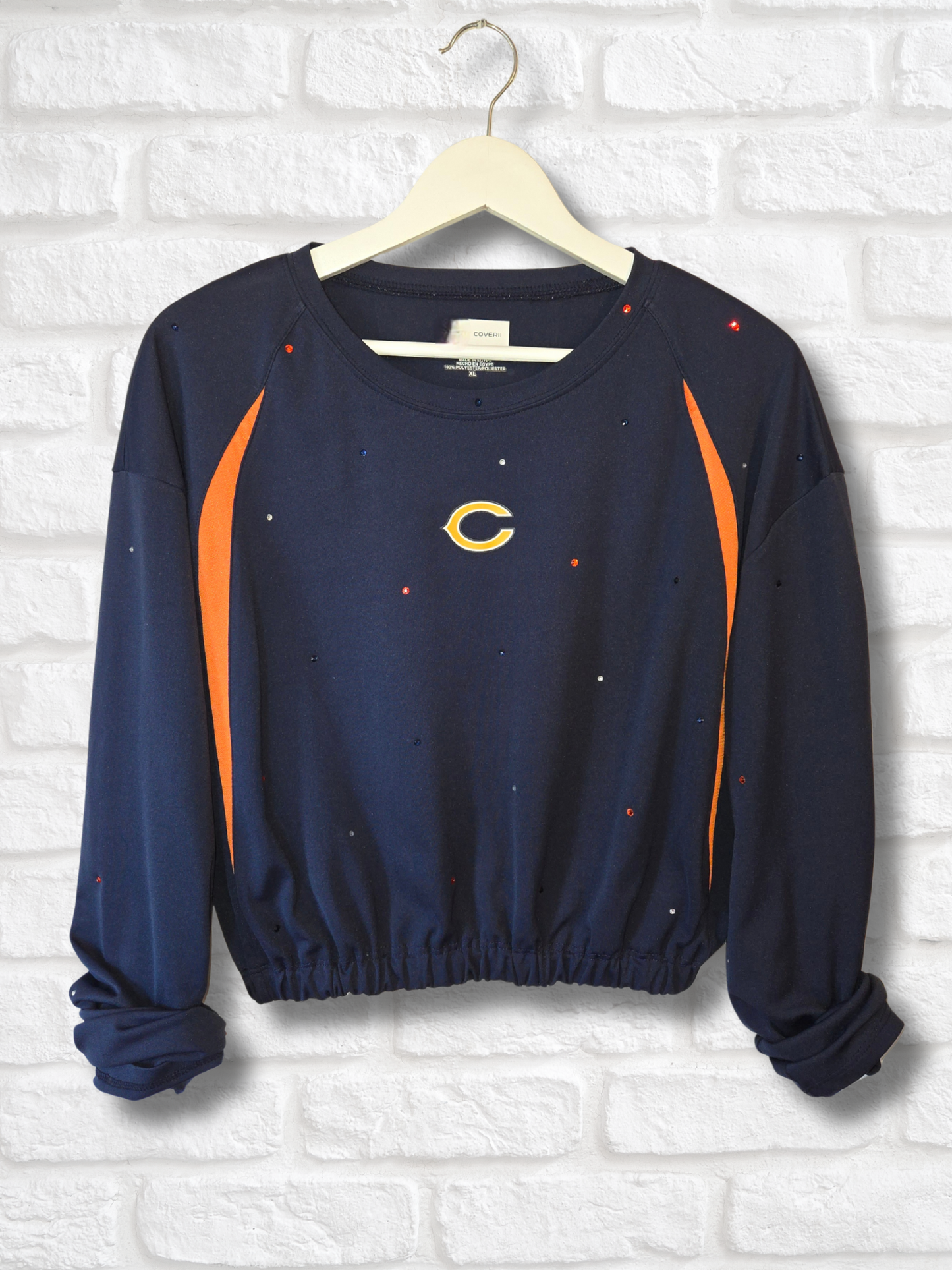 Chicago Bears Crop Pullover