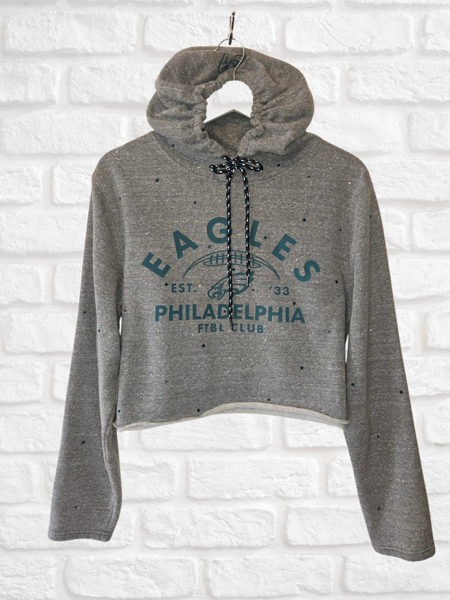 Philadelphia Eagles Crop Hoodie