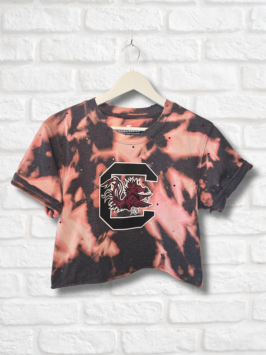 Carolina Gamecocks Crop Tee