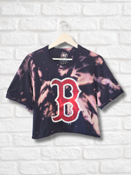 Boston Red Sox Crop Tee