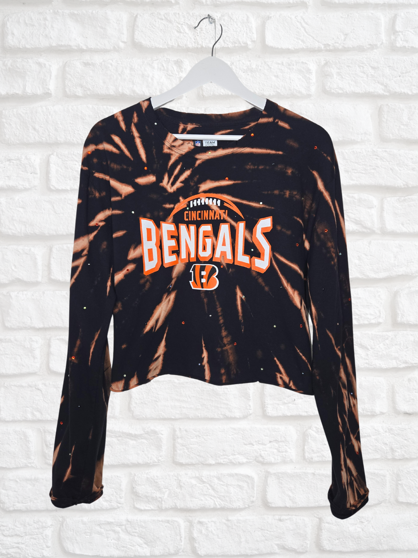 Cincinnati Bengals Crop Tee